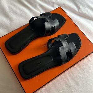 Hermes Oran sandals
